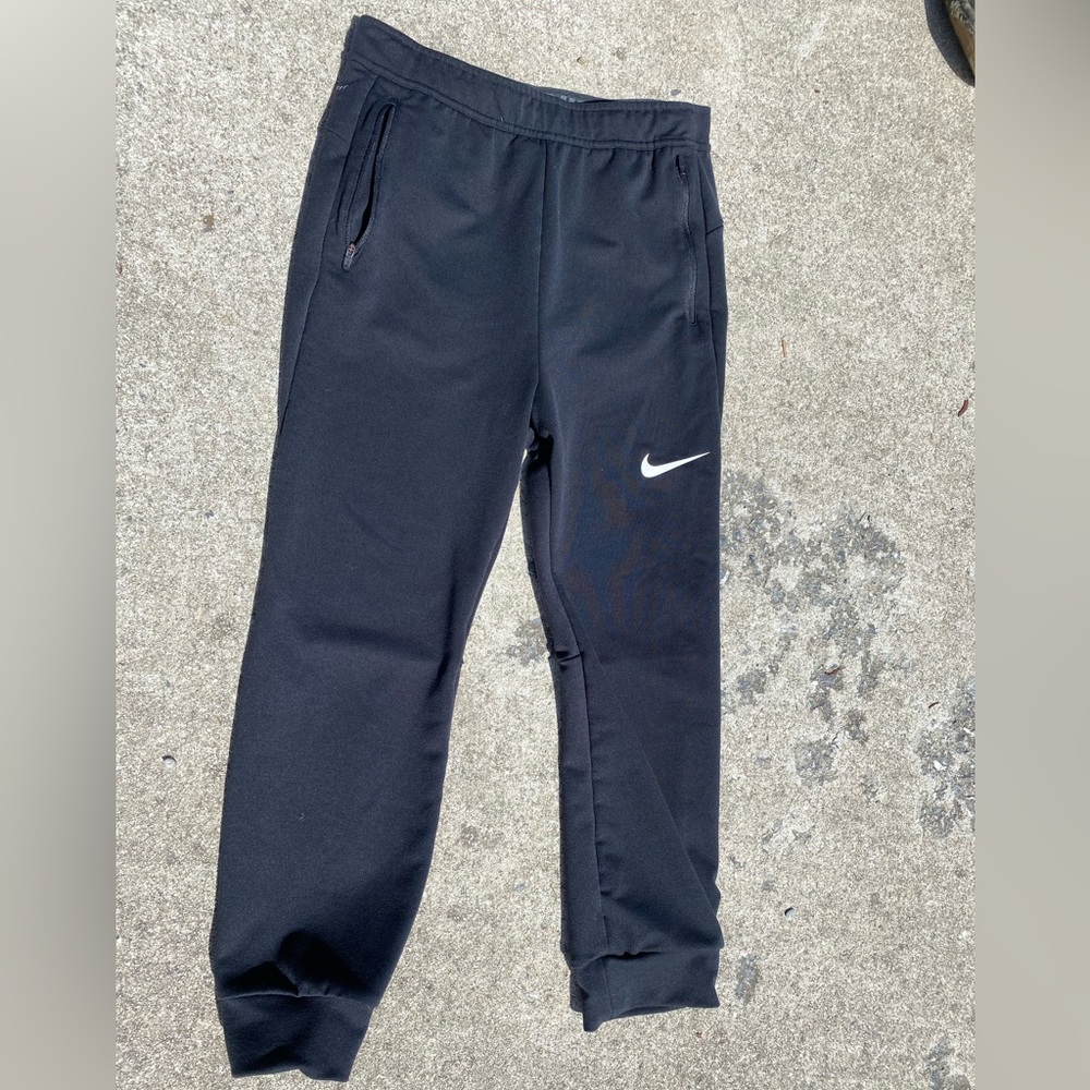 Nike Dri-fit Black Sweatpants Size L